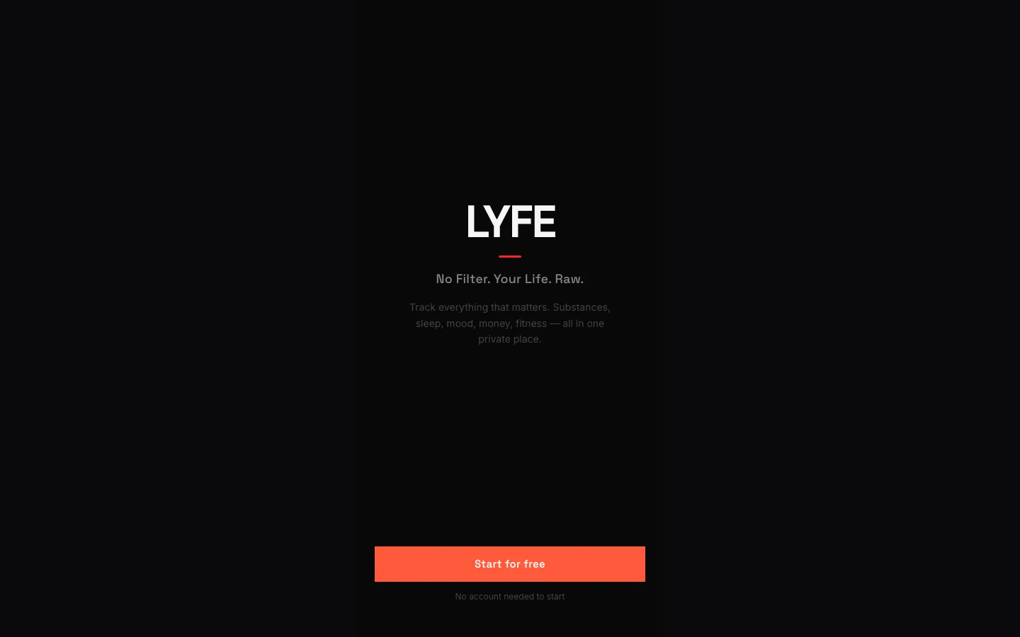 LYFE — Tagebuch ohne Beschönigung